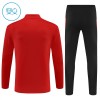 Portugal Training Sweatshirts Quarter-zip 2025-26 Rote Für Kinder